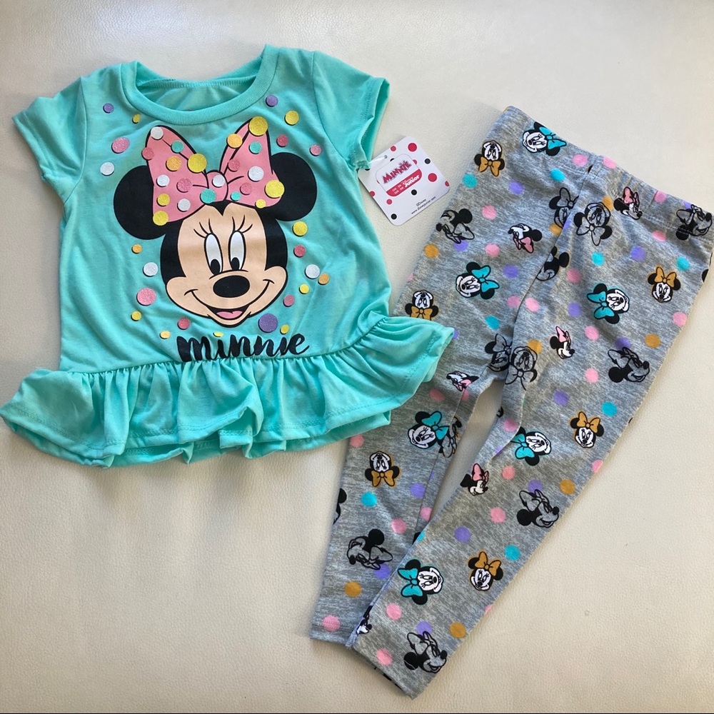 Disney Minnie Mouse leggings set 2067